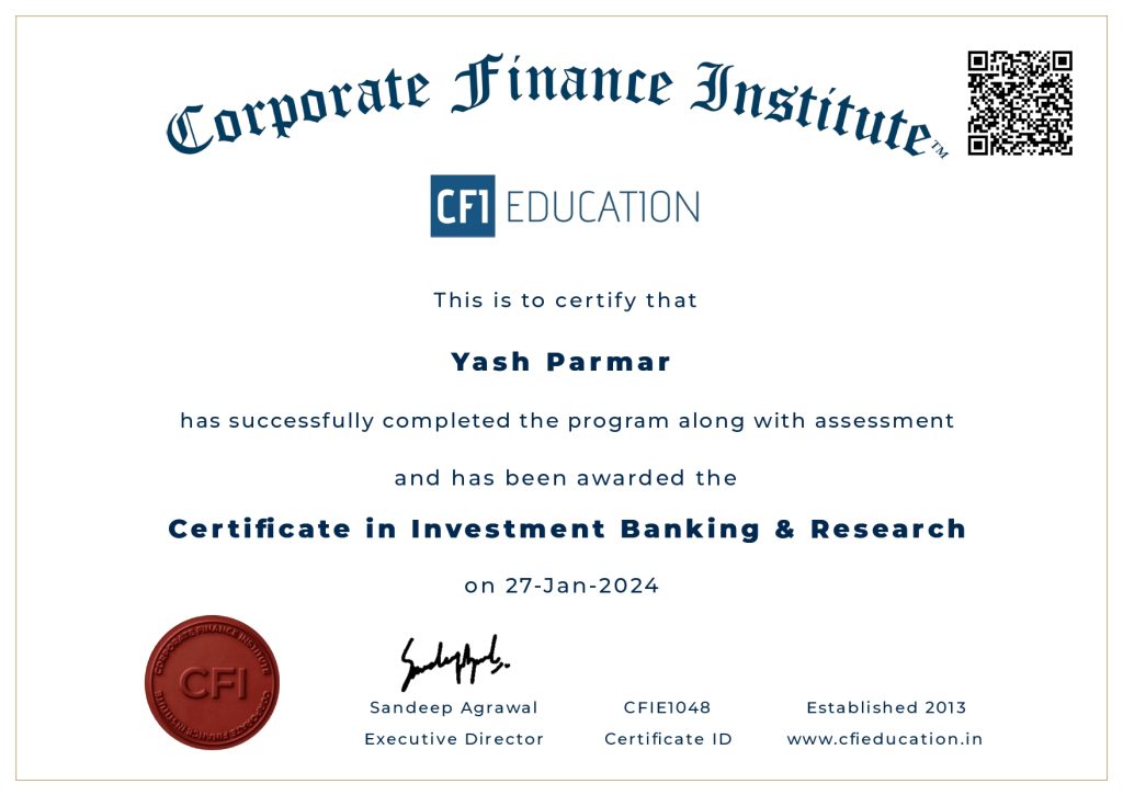 Best Investment Banking Course In Mumbai with Placements - CFI Education