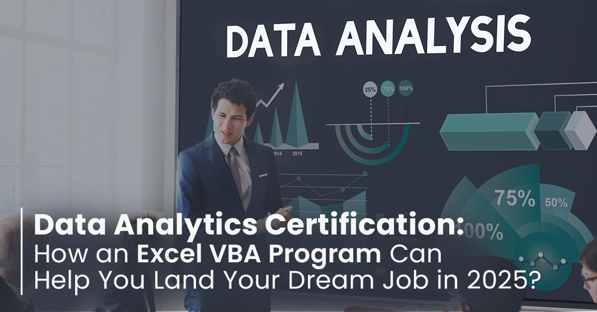 data analytics certification