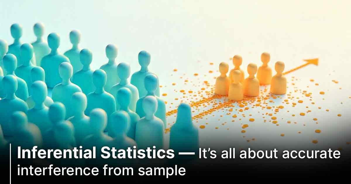 Inferential Statistics — It’s all about accurate interference from sample.